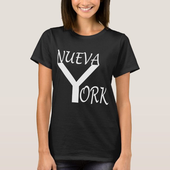 T-SHIRT NUEVA YORK. (Devant)