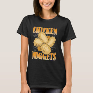 T-shirt Nuggets de poulet Bootleg Rap esthétique Nuggets d