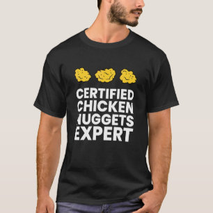 T-shirt Nuggets de poulet certifiés Expert Nugget de poule