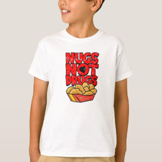 T-shirt Nugs pas drogue - éleveur de poulets