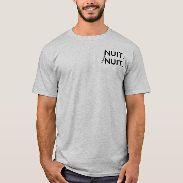 T-shirt Nuit (Devant)