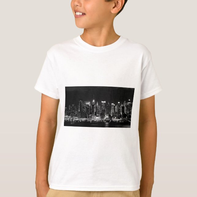 T-shirt Nuit à New York (Devant)
