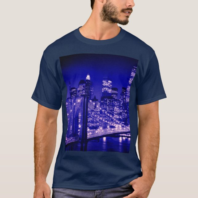 T-shirt Nuit à New York (Devant)
