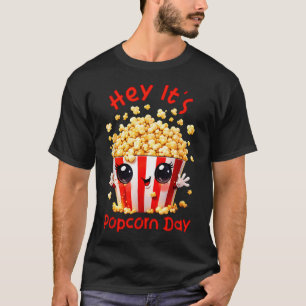 T-shirt Nuit de cinéma pour les amateurs de snacks pour la