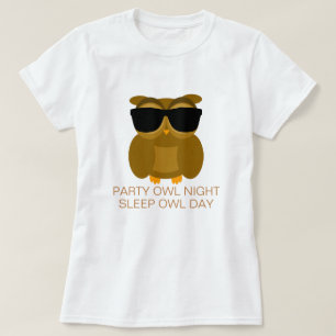 T-shirt Nuit de hibou de partie
