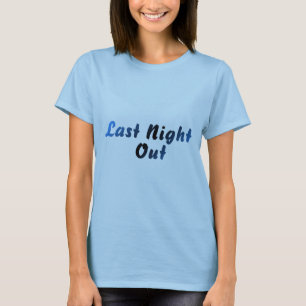 T-shirt Nuit dernière (bleu)