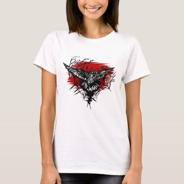 T-shirt Nuit des corbeaux (Devant)