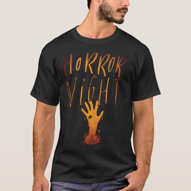 T-shirt Nuit d'horreur (Devant)