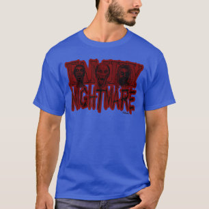 T-SHIRT NUIT D'HORREUR DE ZOMBIE D'APOCALYPSE D'HALLOWEEN