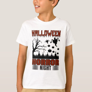 T-shirt Nuit d'horreur d'Halloween