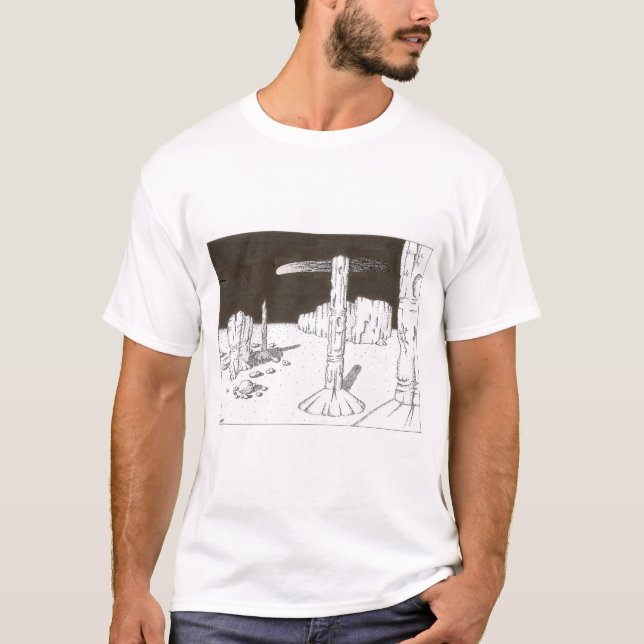 T-shirt Nuit du désert (Devant)