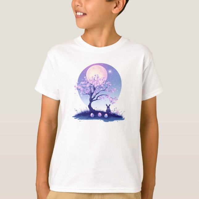 T-shirt Nuit du Lapin Lunaire (Devant)