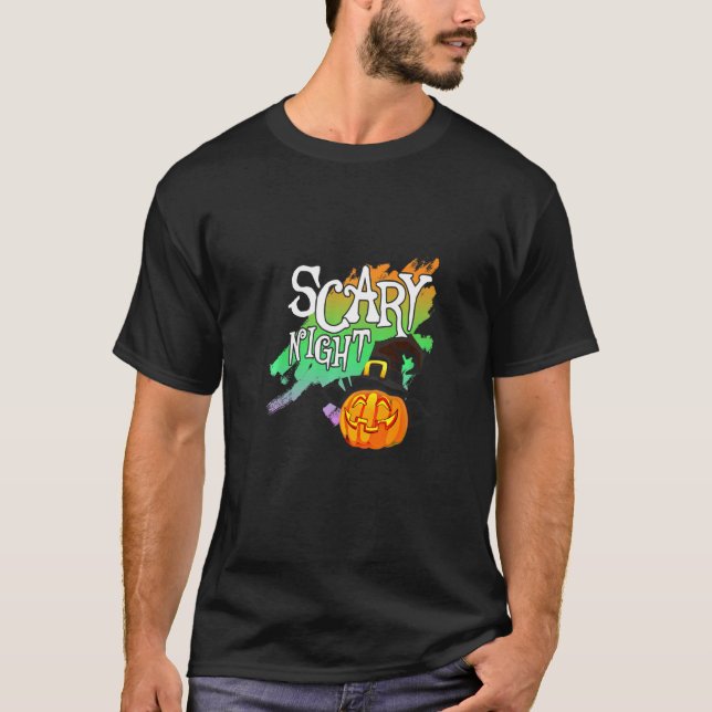 T-shirt Nuit effrayante (Devant)