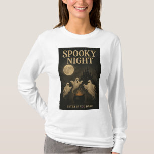T-shirt Nuit Effrayante Entrez Si Vous Osez
