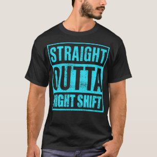 T-shirt Nuit en plein air Infirmière de quart de nuit