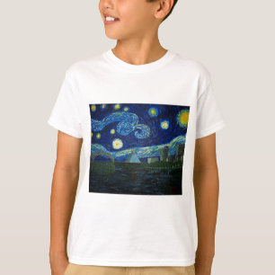 T-shirt "Nuit étoilée de Memphis" par Jack Lepper