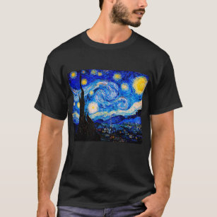 T-shirt Nuit étoilée De Vincent Van Gogh