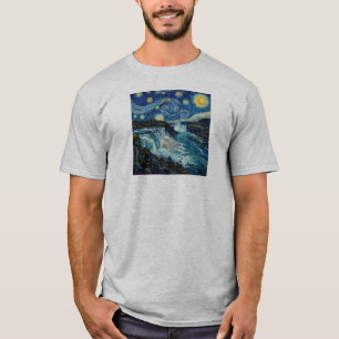 T-shirt Nuit étoilée des chutes du Niagara