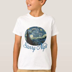 T-shirt Nuit étoilée par Vincent van Gogh.
