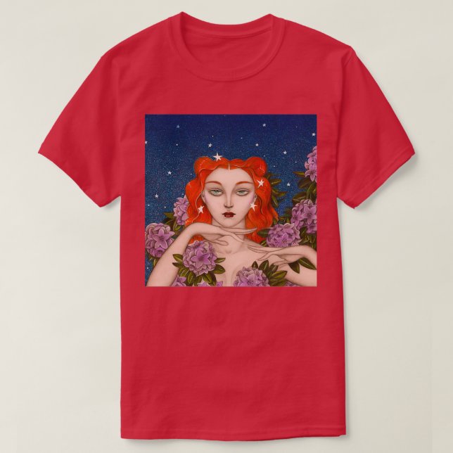 T-shirt Nuit étoilée vintage (Design devant)