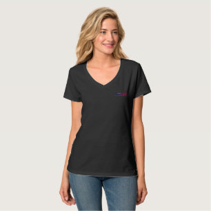 T-shirt Nuit pour la vitesse Cou-V féminin