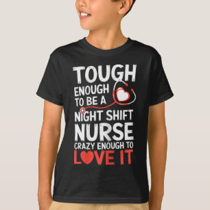 T-shirt Nuit Shift Nurse Funny Rn Rt Us Nurse