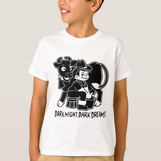 T-shirt Nuit sombre Rêves sombres (Devant)