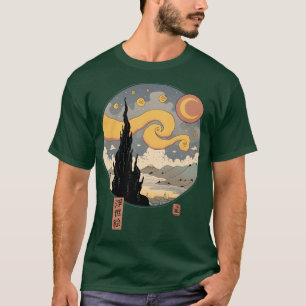 T-shirt Nuit Starry Ukiyoe