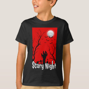T-shirt Nuit Zombie effrayante