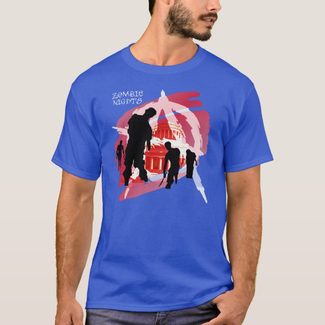 T-shirt Nuits de zombi (Devant)