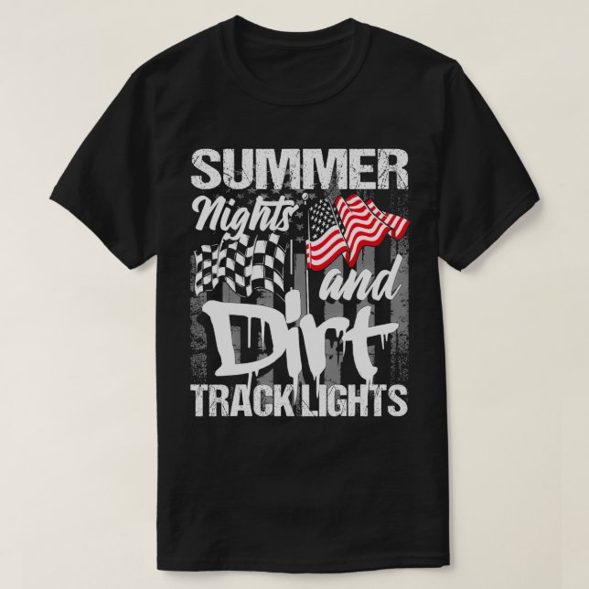 T-shirt Nuits D'Été Et Lumières Sur Les Pistes Sprint (Design devant)