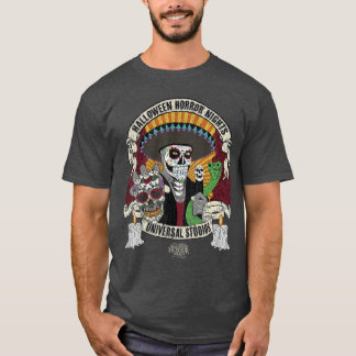 T-shirt Nuits d'horreur d'Halloween HHN Dia De Los Muertos