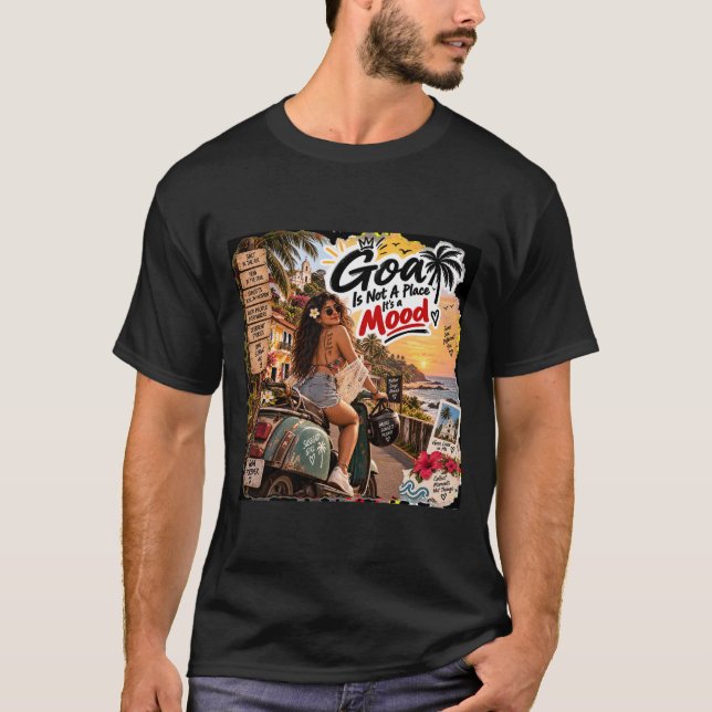 T-shirt Nuits dorées – Goa (Devant)