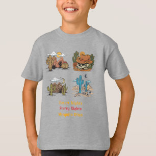 T-shirt Nuits du désert Vues étoilées Piqûres de moustique