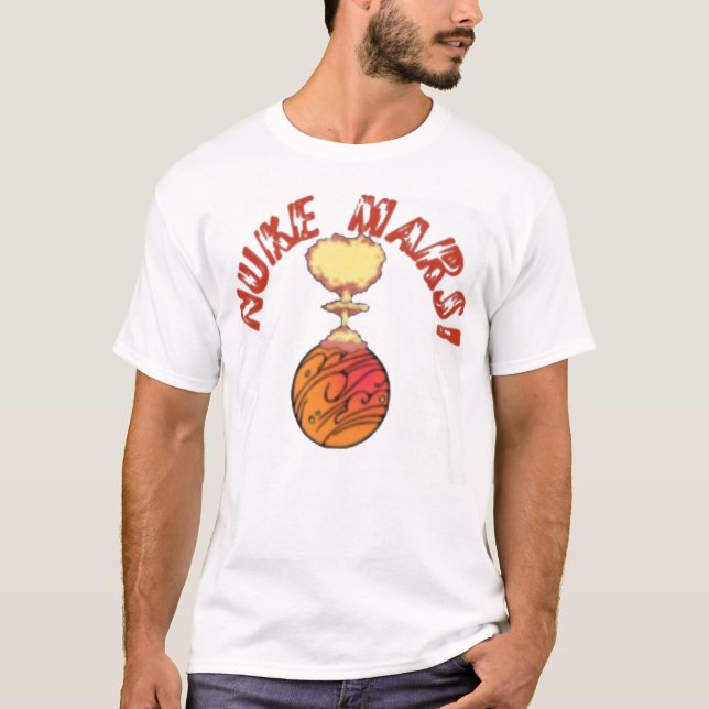 T-shirt nuke mars (Devant)