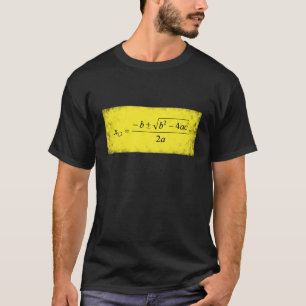 T-shirt Nulls parable remettent une parabole à zéro