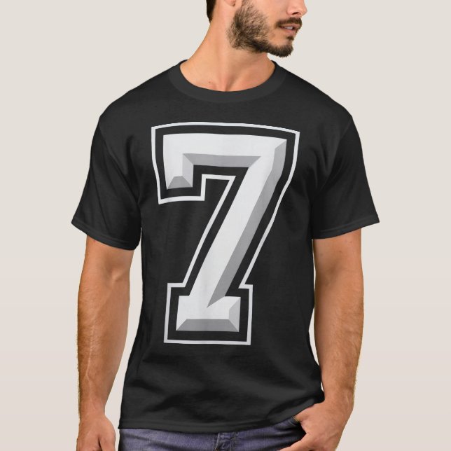 T-shirt Number 7 67 Meme Matching  (Devant)