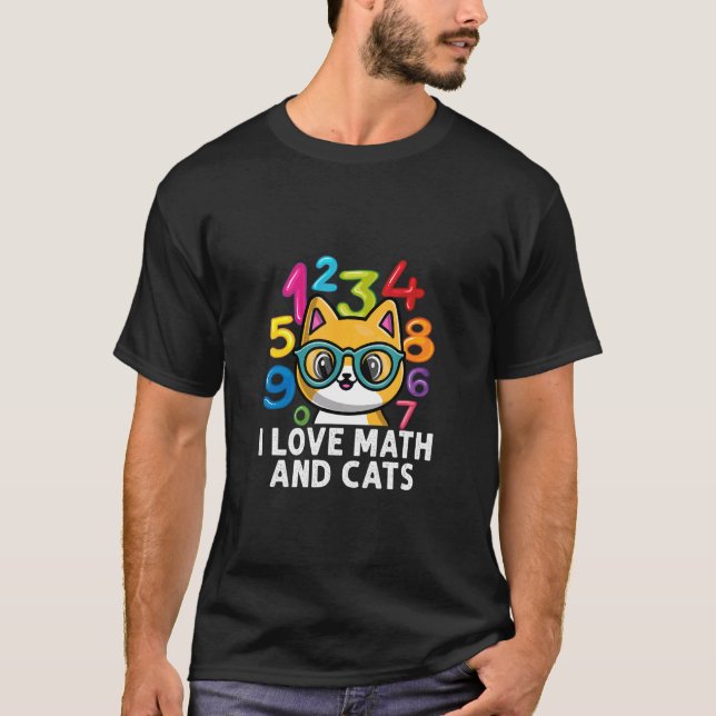 T-shirt Number Learning calculator costume matc day Math O (Devant)