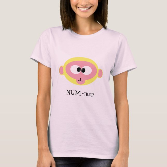 T-shirt Numérique-numérique (jaune) (Devant)
