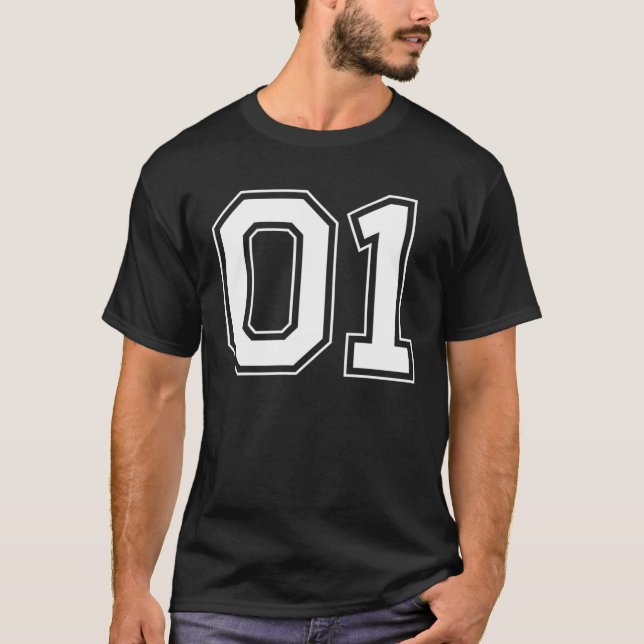 T-shirt Numéro 01 (Devant)