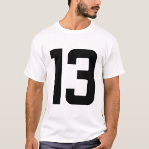 T-SHIRT NUMÉRO 13