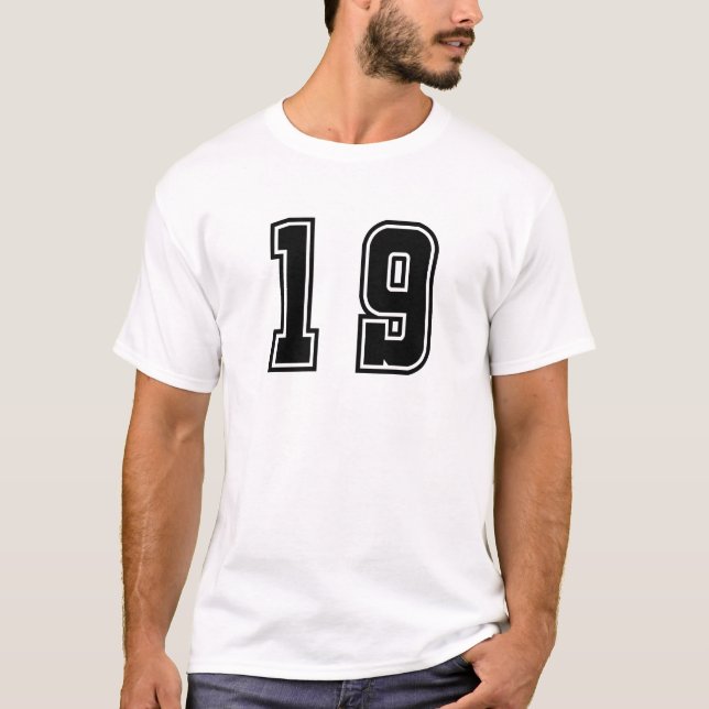 T-shirt Numéro 19 (Devant)