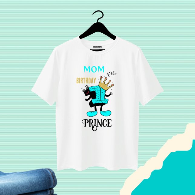 T-shirt Numéro 1 drôle avec couronne (Créateur téléchargé)