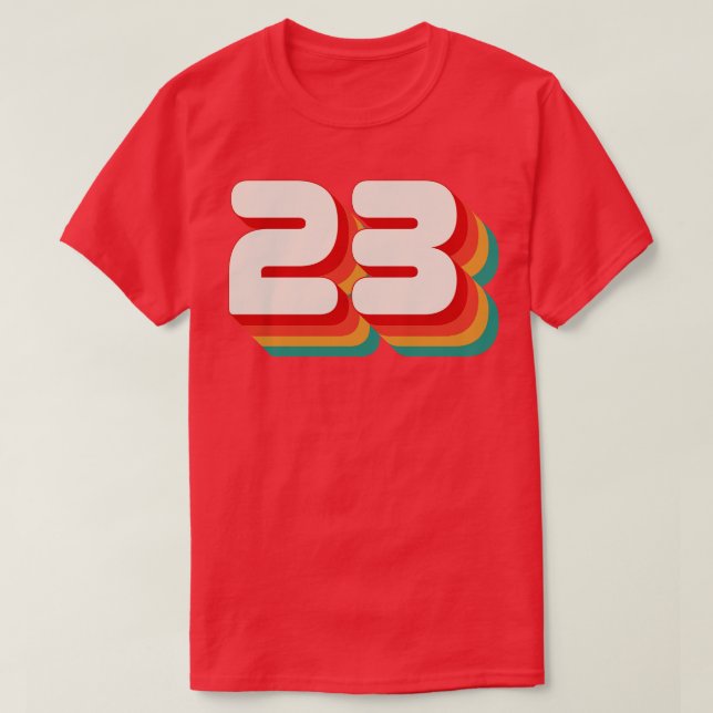 T-shirt Numéro 2 (Design devant)