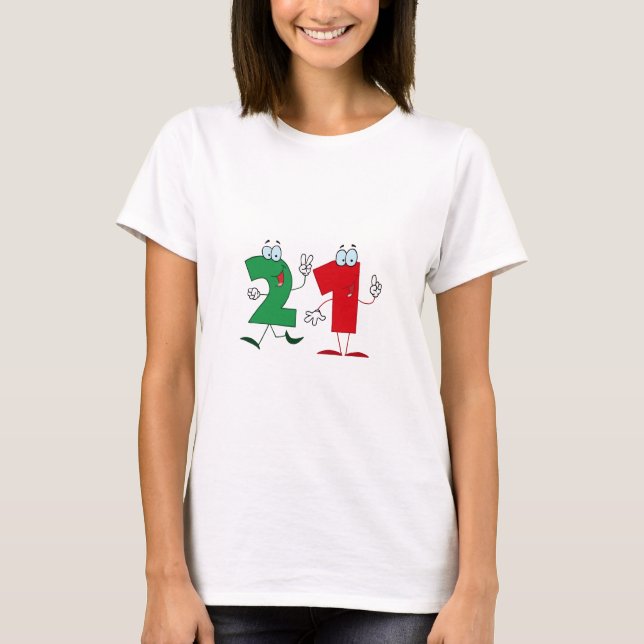 T-shirt Numéro 21 (Devant)