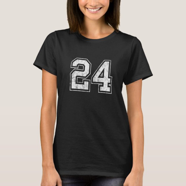 T-shirt Numéro 24 (Devant)