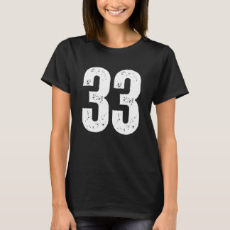 T-shirt Numéro 33