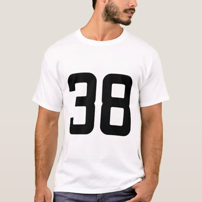 T-SHIRT NUMÉRO 38 (Devant)