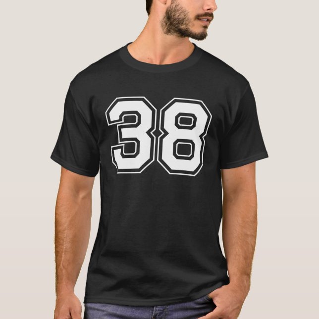 T-shirt Numéro 38 (Devant)