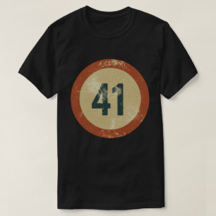 T-shirt Numéro 41 Vintage en détresse